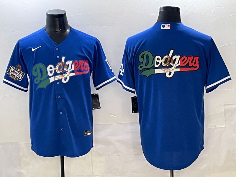 Men Los Angeles Dodgers blank blue Nike 2025 MLB All Star Jersey 018->youth mlb jersey->Youth Jersey